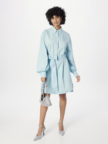 HUGO Red Shirt Dress 'Kaisanna' in Blue