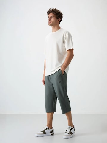 Wide Leg Pantalon Tommy Life en gris