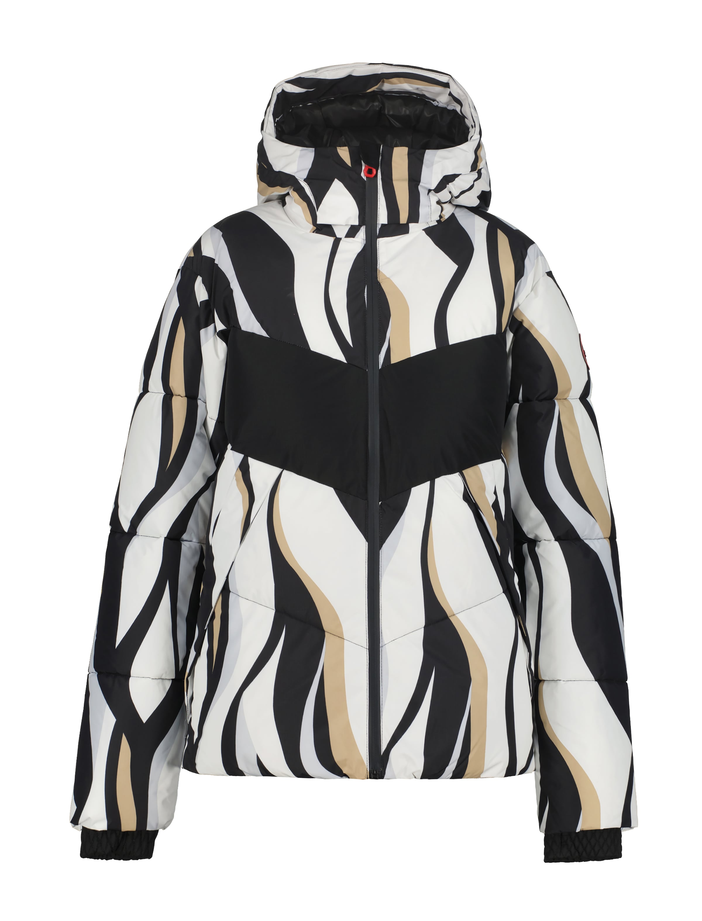 ICEPEAK Athletic Jacket in White: front