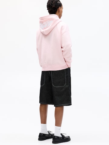 Pull&Bear Bluzka sportowa 'STWD' w kolorze różowy