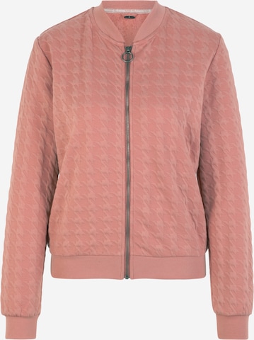 Veste de survêtement Stitch and Soul en rose : devant