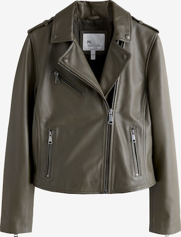 Next Демисезонная куртка 'N. Real' в Зеленый: спереди