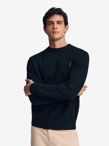 Polo Club Sweater in Blue: front