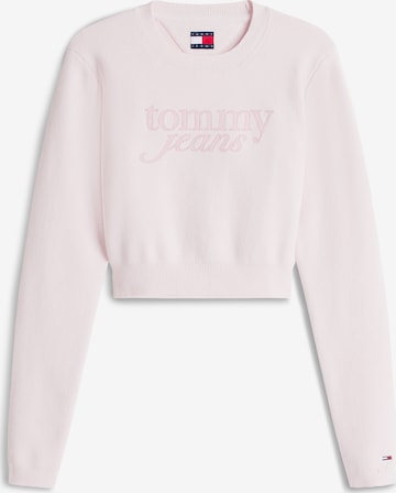 Pullover di Tommy Jeans in rosa: frontale