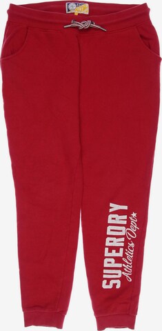 Superdry Pants in 34 in Red: front