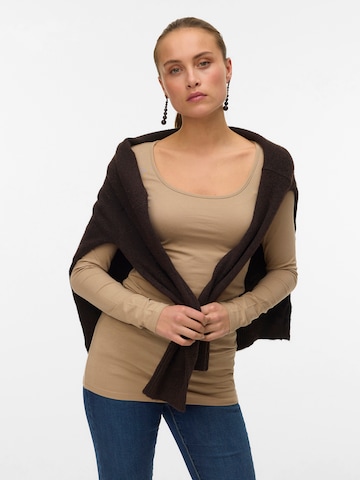 VERO MODA Koszulka 'VMMaxi My' w kolorze beżowy: przód