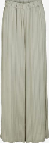 OBJECT Wide leg Pants 'SUSAN' in Green: front