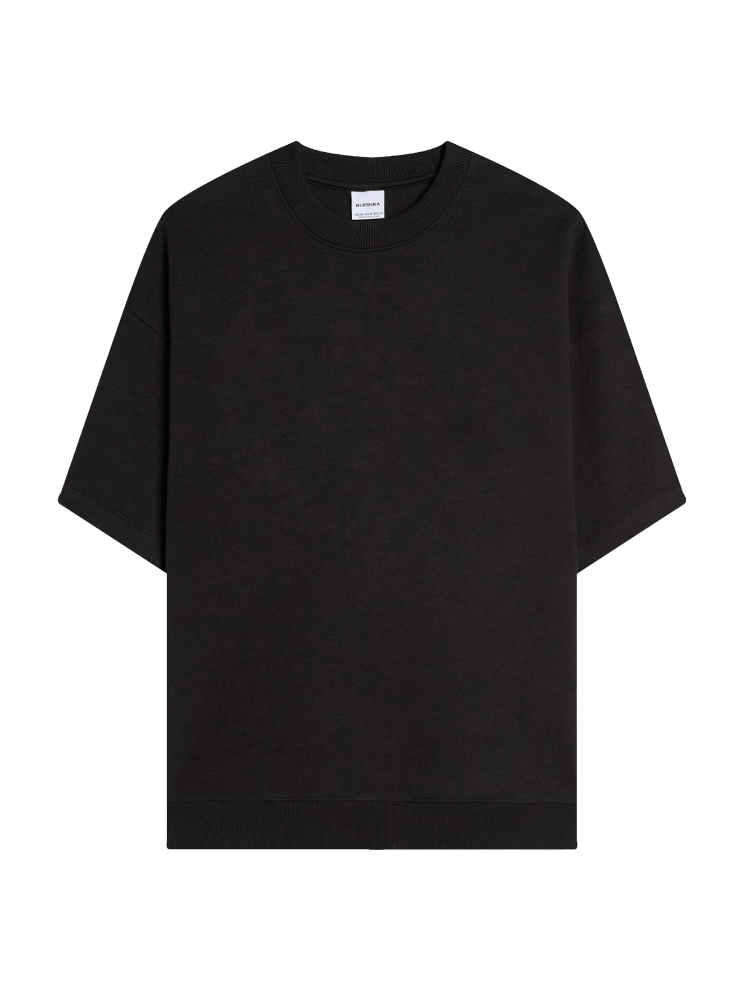 Bershka Bluzka sportowa w kolorze czarny: przód