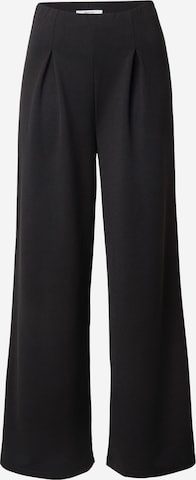 ABOUT YOUregular Hlače s naborima 'Mareke' - crna boja: prednji dio