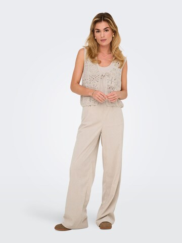 Gilet 'ONLBeach' ONLY en beige