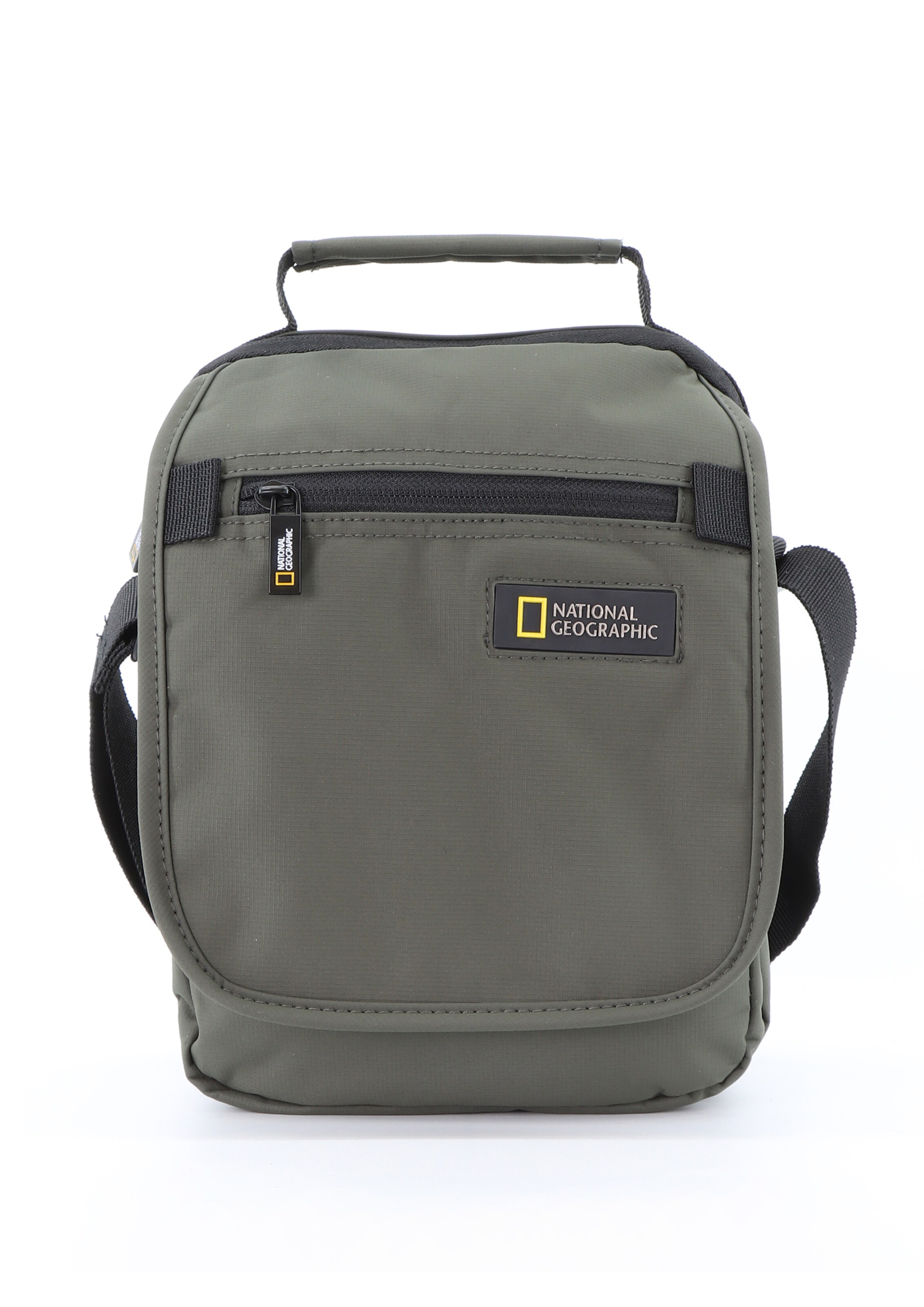 National Geographic Crossbody Bag 'Mutation' in Green: front