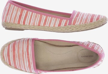 Lands‘ End Flats & Loafers in 38 in Pink: front