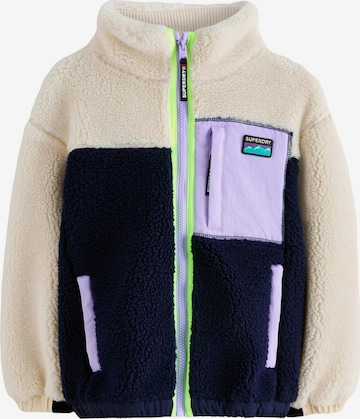 Superdry & Co - Chaqueta polar en lila: frente