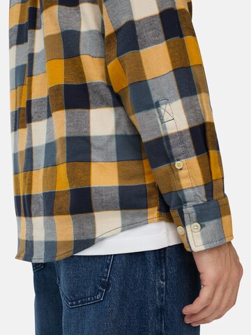 CAMEL ACTIVE Regular Fit Hemd in Gelb