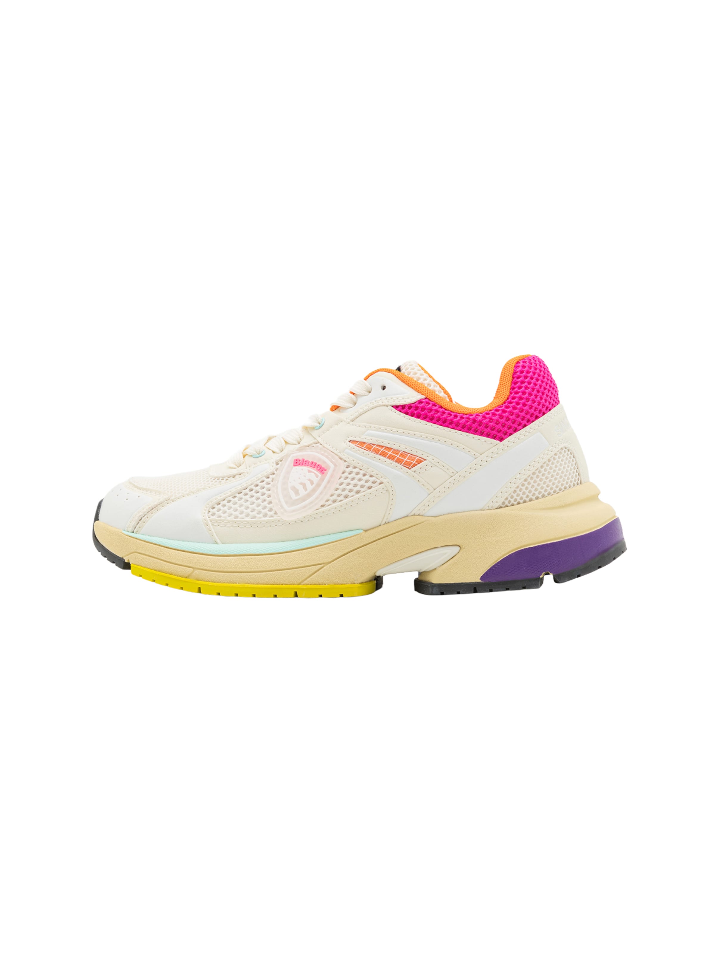 Blauer.USA Sneaker low 'Moon Fantasy' i hvid: forside