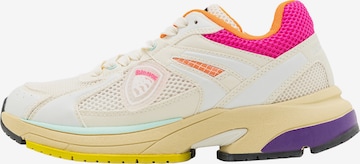 Blauer.USA Matalavartiset tennarit 'Moon Fantasy' värissä valkoinen: etupuoli