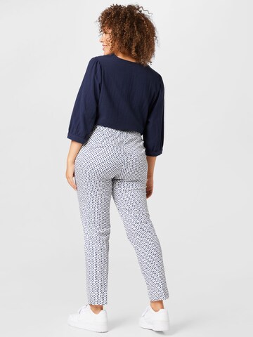 Persona by Marina Rinaldi Regular Broek 'RENIA' in Wit