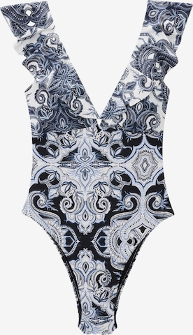 Maillot de bain Next en bleu : devant