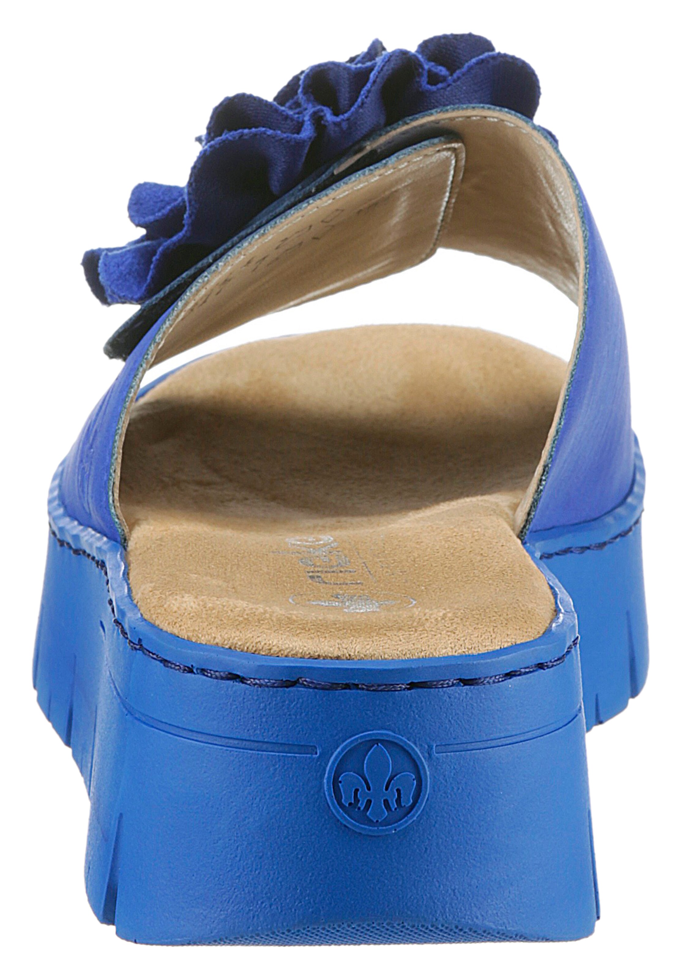 Rieker Pantolette in Blau