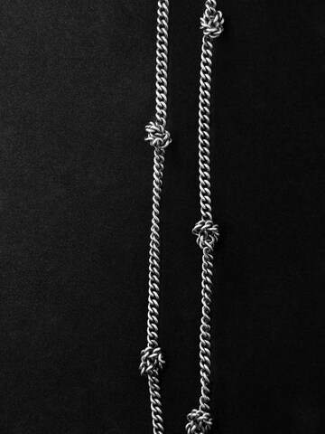 REYTEL - Cadena 'KNOTEN' en plata