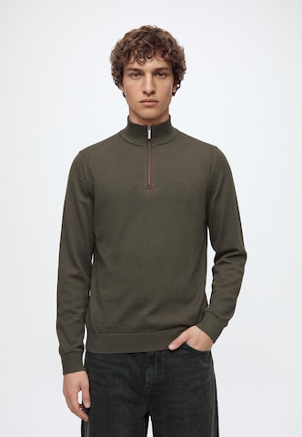 Pull-over bugatti en vert : devant