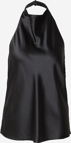 River Island Top | črna barva: sprednja stran