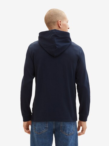 TOM TAILOR Sweatshirt i blå