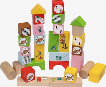 Pippi Holzbausteine in Mischfarben: Vorderseite