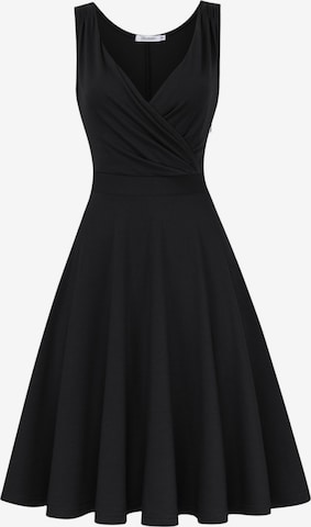 Yesfashion Kleid in Schwarz: Vorderseite