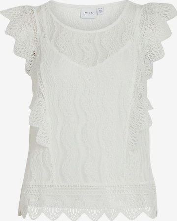 VILA Top in White: front