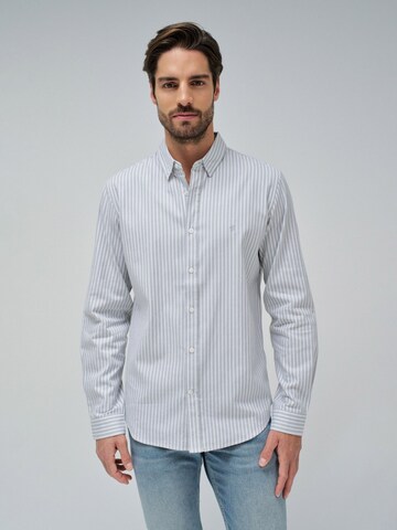 Salsa Jeans Slim fit Button Up Shirt in White: front