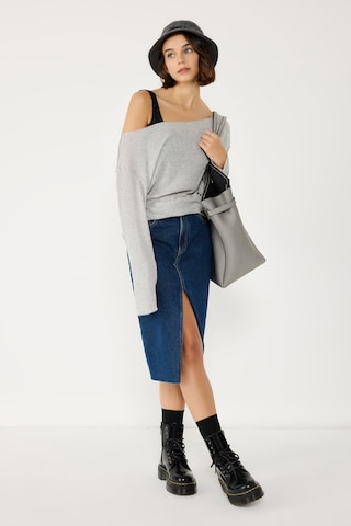 No Matter What Sweatshirt in Grey