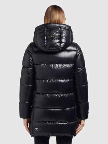 khujo Talvemantel 'Cardi', värv must