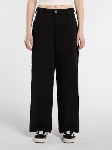 DICKIES Широкий Штаны в Черный: спереди