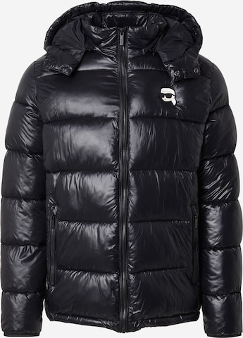Karl Lagerfeld Zimska jakna | črna barva: sprednja stran