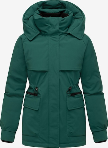 Manteau d’hiver 'Shigaraa XVI' MARIKOO en vert : devant