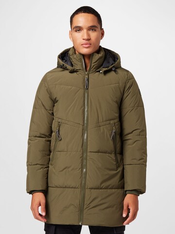 QS Between-Season Jacket in Green: front