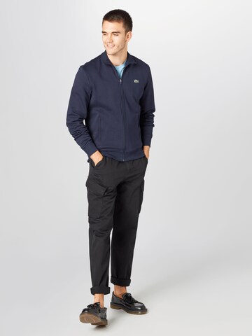 LACOSTE Sweatjacke in Blau