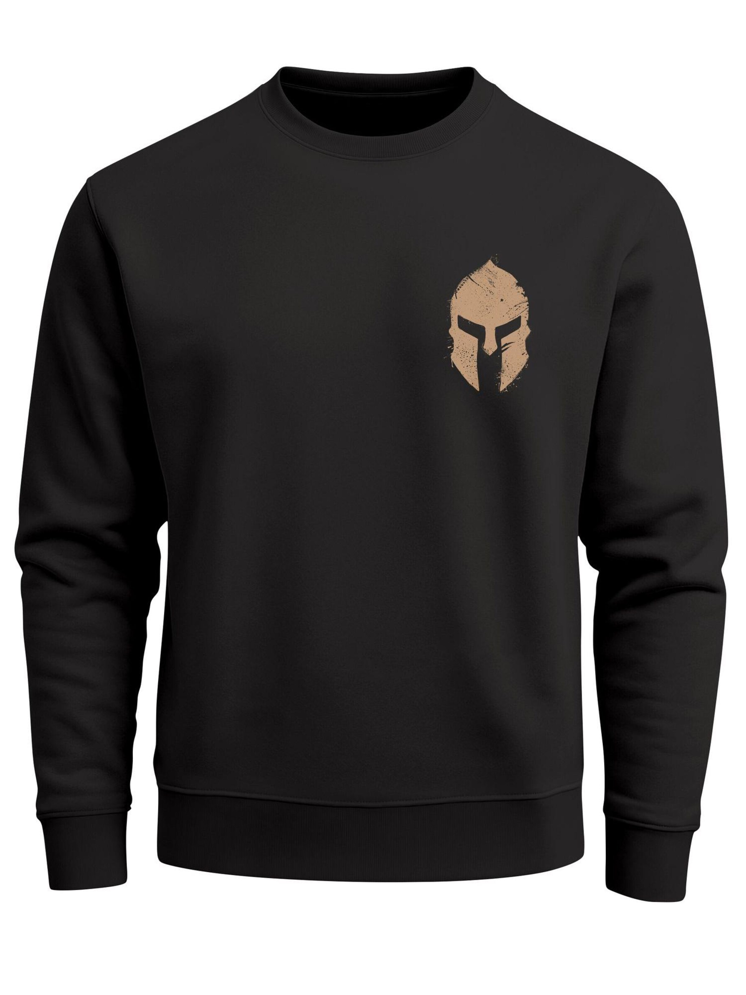 Neverless Sweatshirt 'Sparta 1' in Black: front