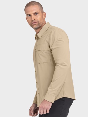 Schöffel Regular Fit Hemd 'Dunajec' in Beige