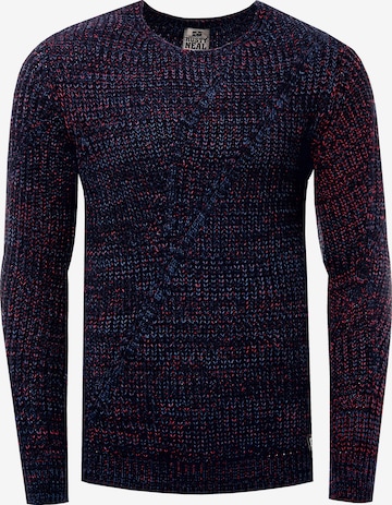 Rusty Neal Pullover in Blau: predná strana