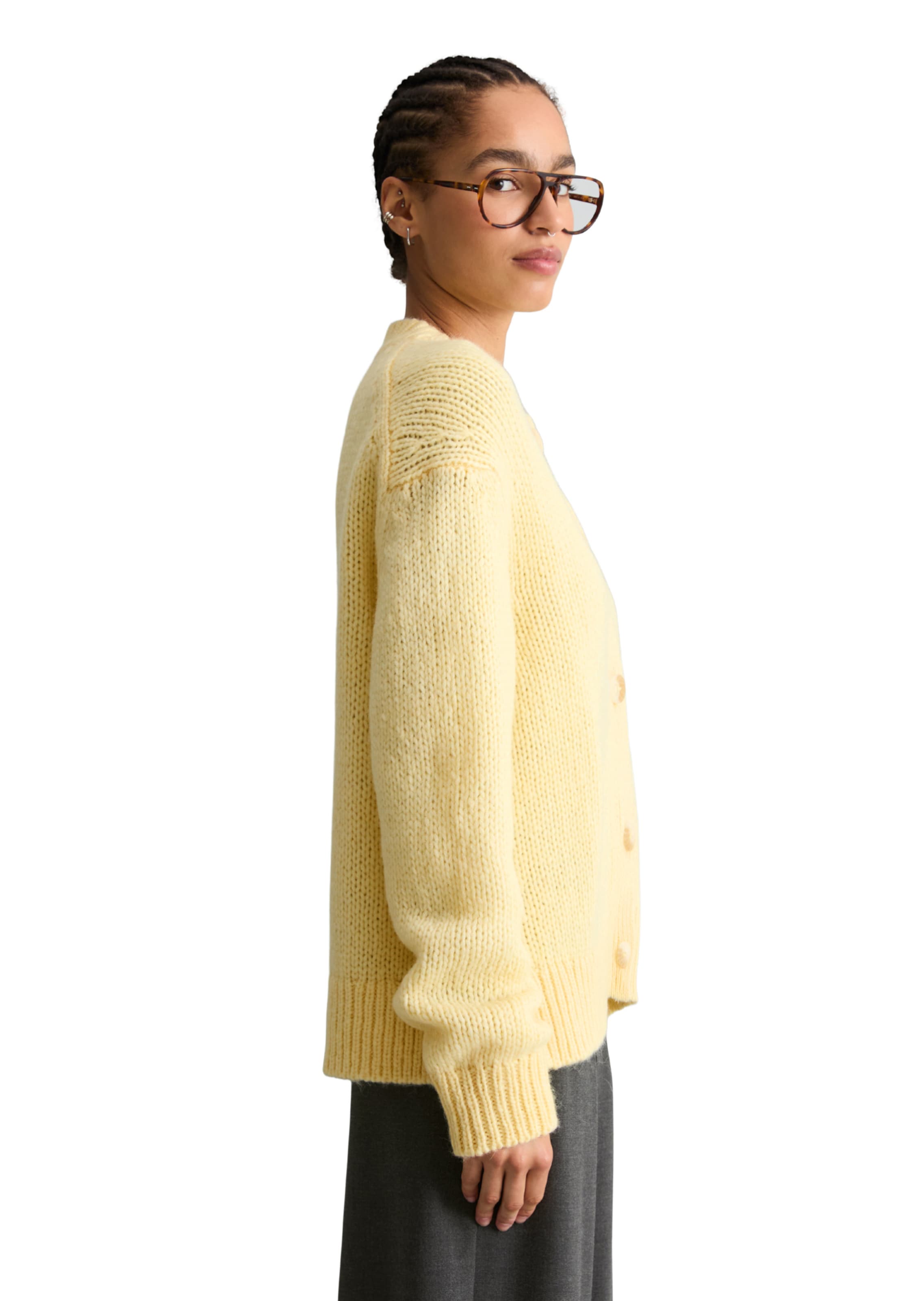 Marc O'Polo DENIM Strickjacke in Gelb