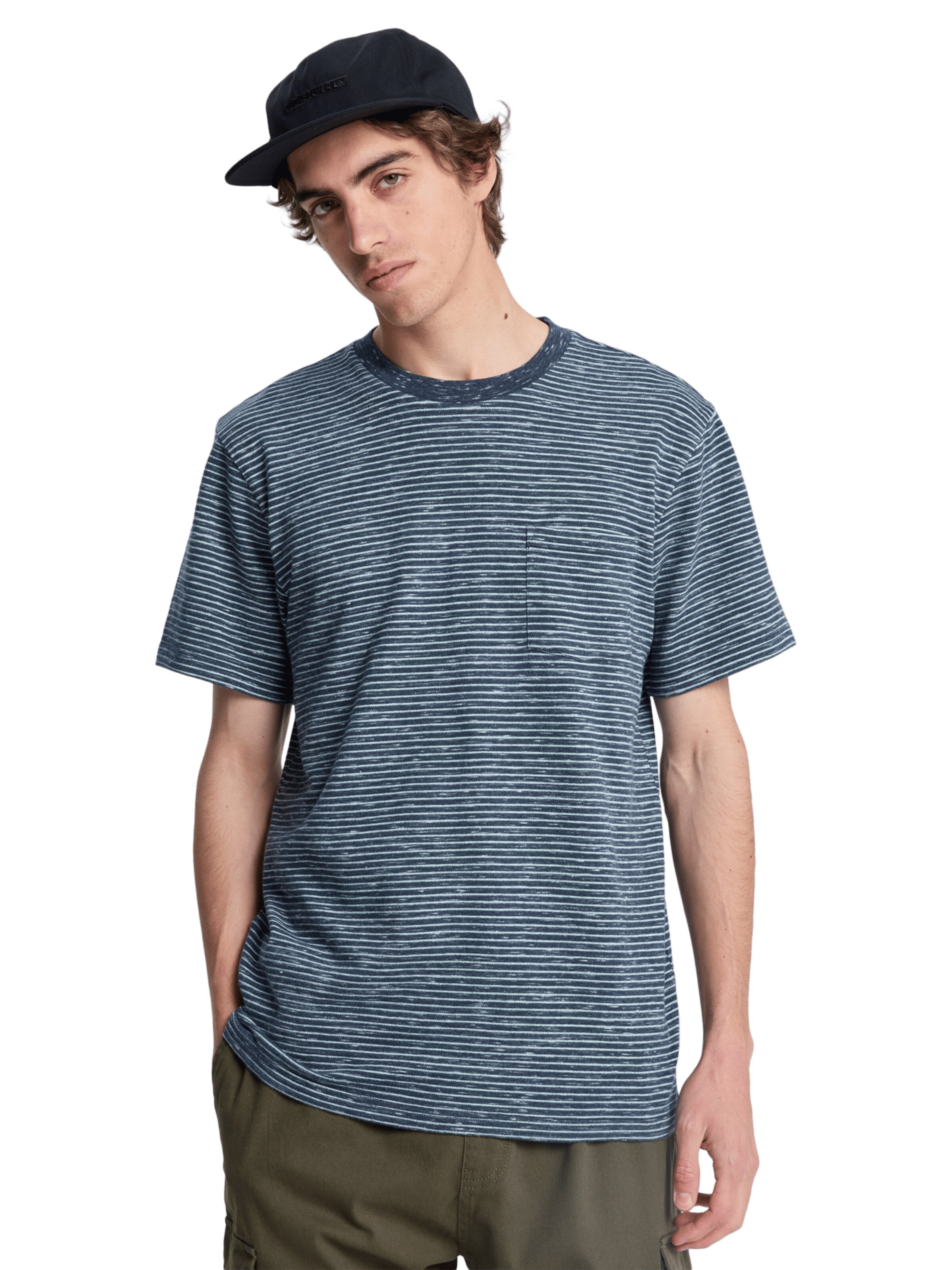 QUIKSILVER T-shirt 'Lopaz' in Blau: Vorderseite