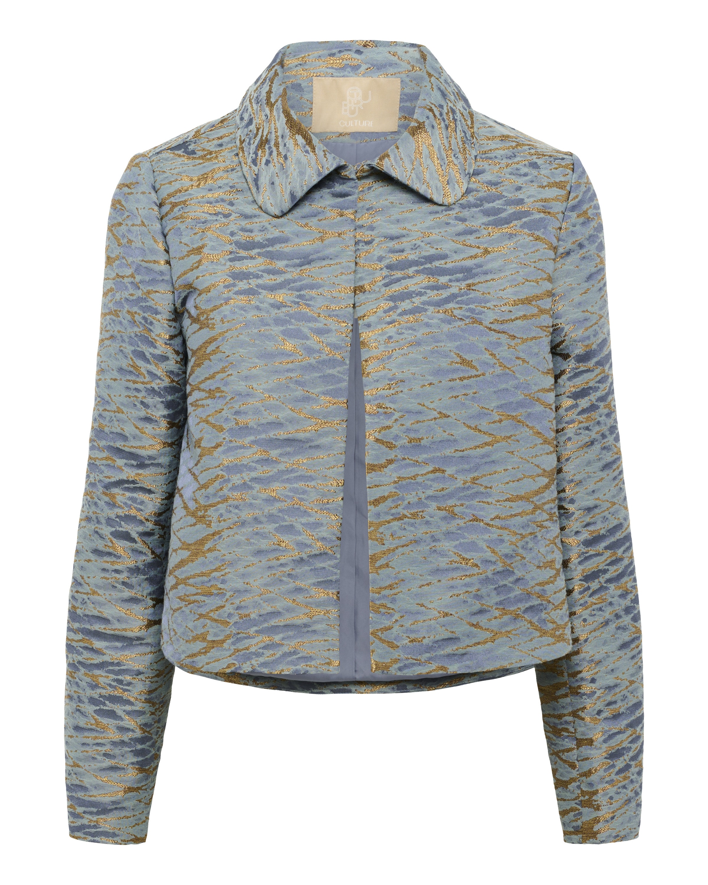 CULTURE Klederdrachtjas in Blauw: voorkant