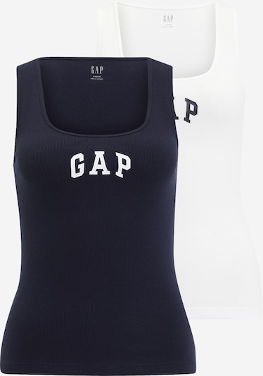 Gap Petite Top in de kleur Navy / Wit, Productweergave