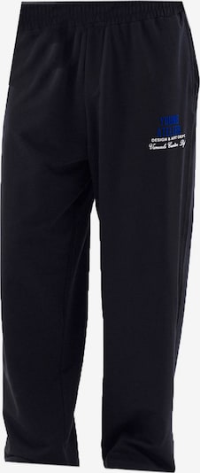 Kelnės iš VAMOS CLO, spalva – mėlyna / juoda / balta, Prekių apžvalga