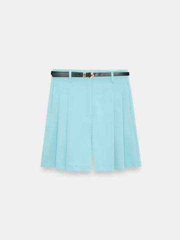 Dilvin Wide leg Pants in Blue: front