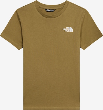 THE NORTH FACE Funktionsshirt 'SIMPLE DOME' in Grün: Vorderseite