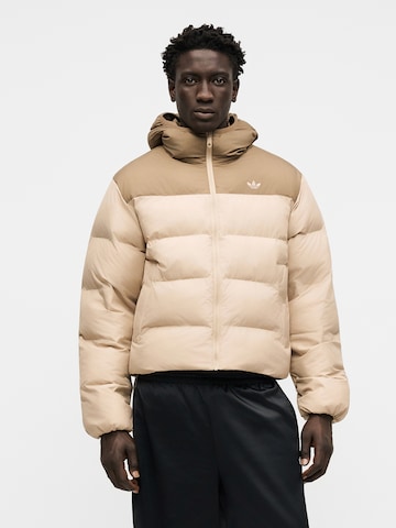 bēšs ADIDAS ORIGINALS Starpsezonu jaka 'HOODED REGEN': no priekšpuses