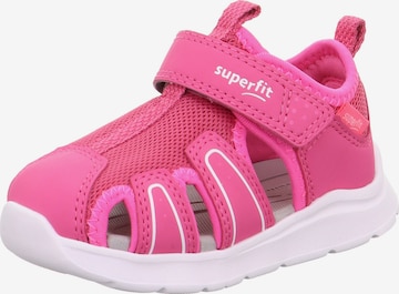 SUPERFIT Sandals 'Wave' in Pink: front